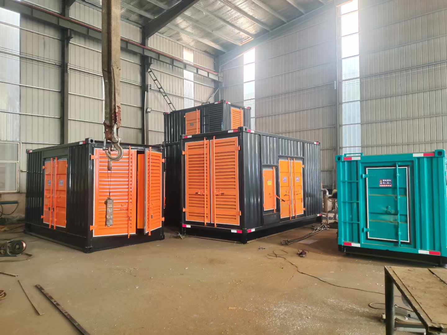 三原500kw柴油发电机组可以带动多少功率设备？